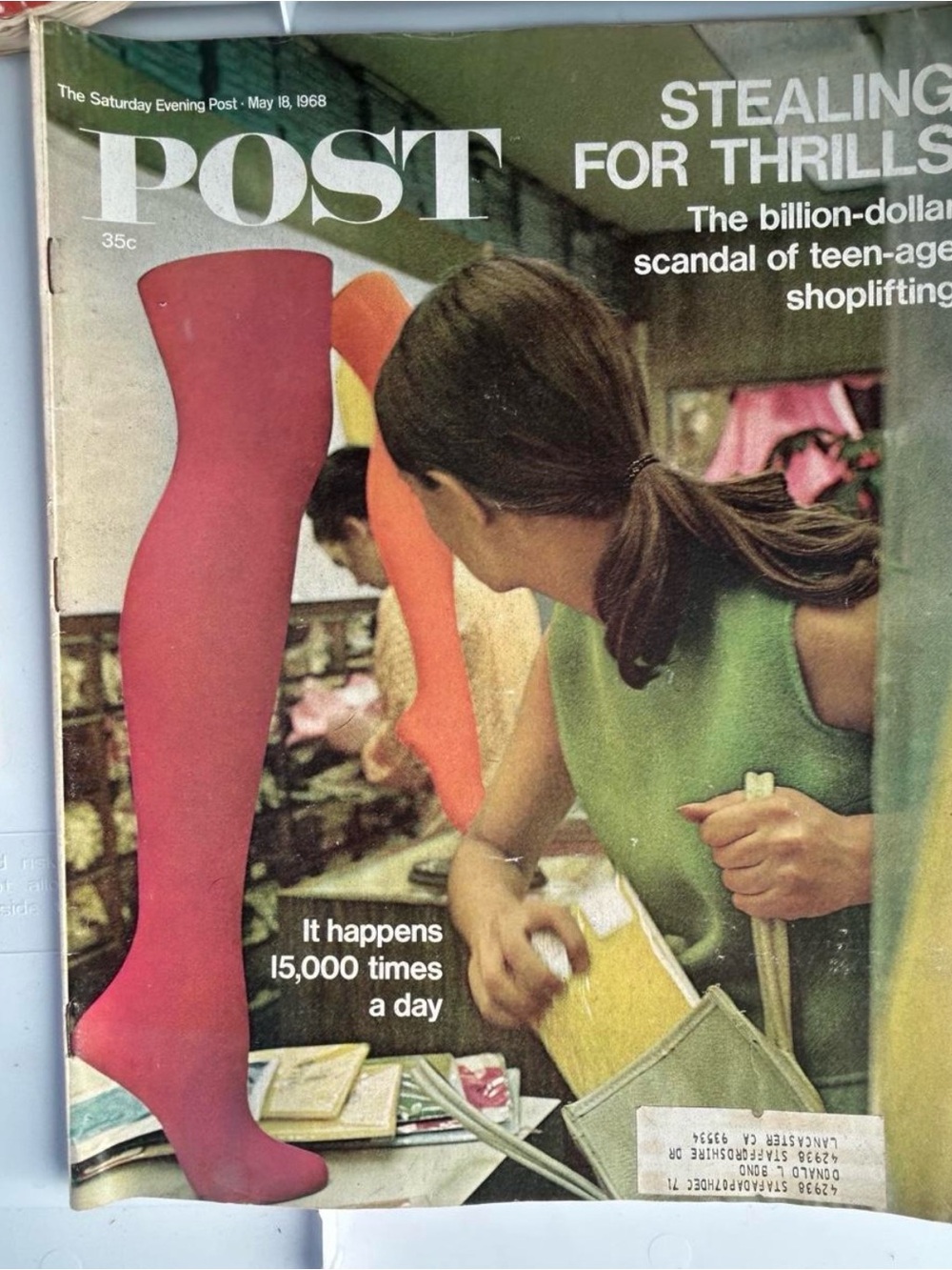 PST vintage magazine
